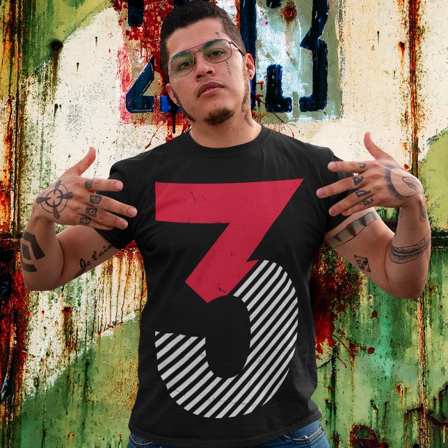 Lucky Number 3 T-Shirt (Creator Uploaded)