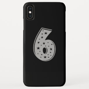 Lucky Number 6 Happy Birthday Case-Mate iPhone Case