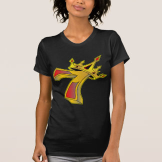 Lucky Number 7 with Crown Tattoo T-Shirt