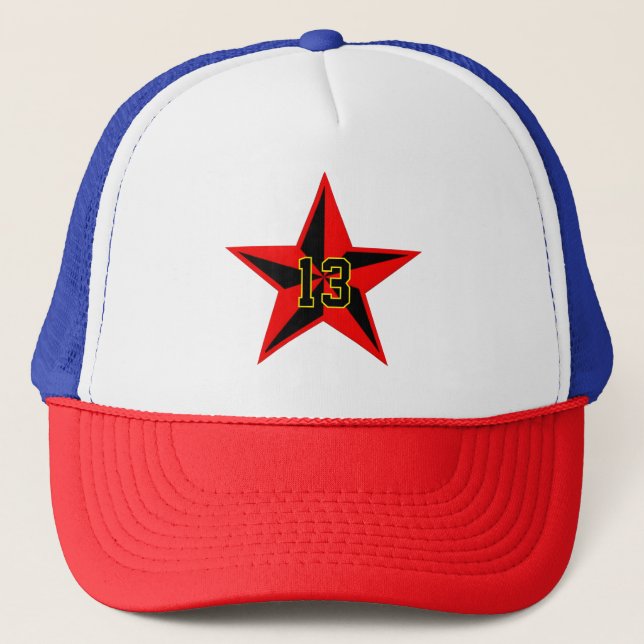Lucky Number (Customisable) Trucker Hat (Front)