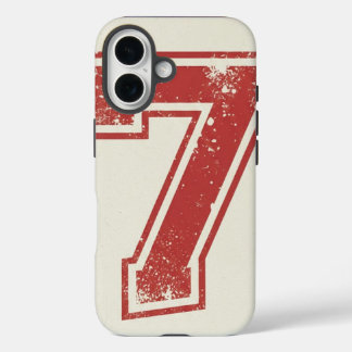 lucky number seven iPhone 16 case
