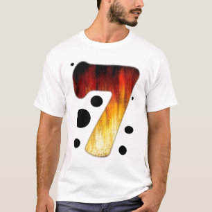 Lucky Number Seven T shirt #7