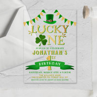 Lucky One 1st Birthday