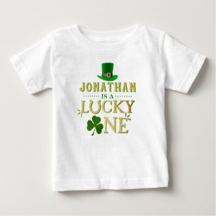 Lucky One 1st Birthday Baby T-Shirt