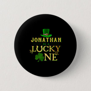 Lucky One 1st Birthday Baby T Shirt  6 Cm Round Badge