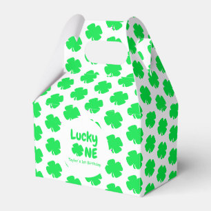Lucky One 1st Birthday Favour Box