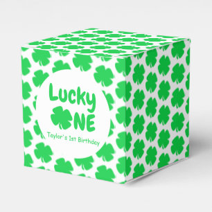 Lucky One 1st Birthday Favour Box