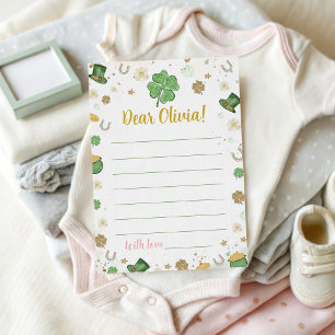 Lucky One Birthday Time Capsule Card