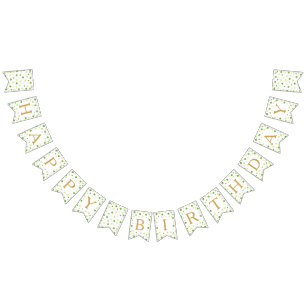 Lucky One First Birthday Banner