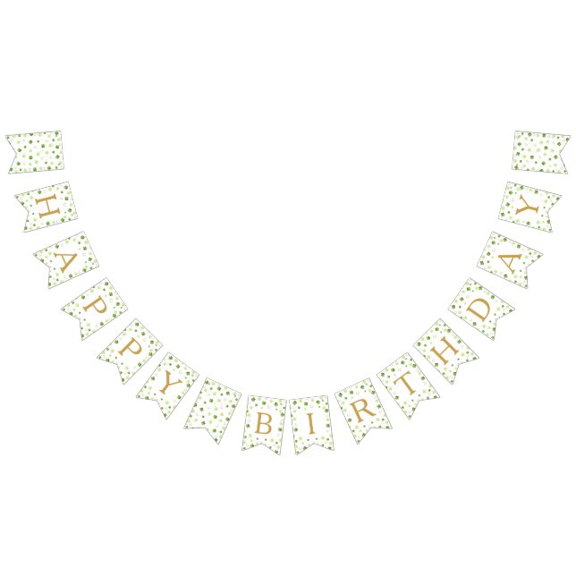 Lucky One First Birthday Banner (All)