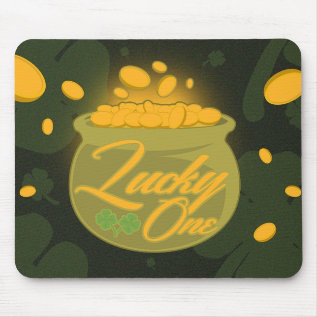 Lucky One Mouse Pad (Front)