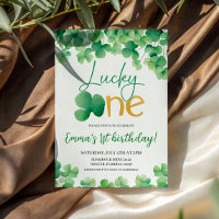 Lucky One Shamrock 1st Birthday