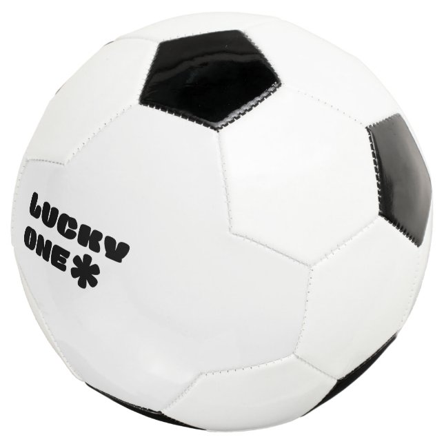 Lucky One Soccer Ball (Three Quarter)