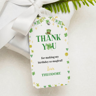 Lucky One Thank You Tag Birthday Party