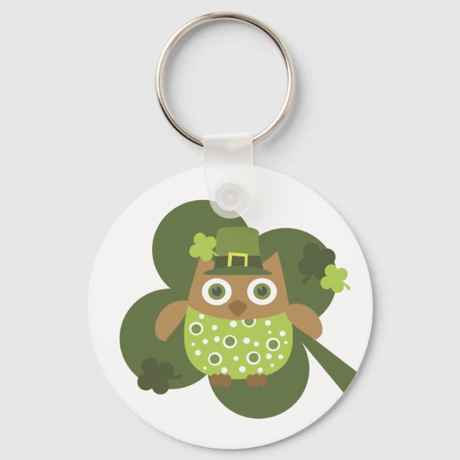 Lucky Owl Key Ring (Front)
