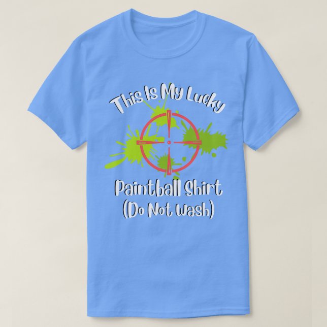 Lucky Paintball T-Shirt (Design Front)