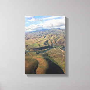 Lucky Peak Reservoir Canvas Print