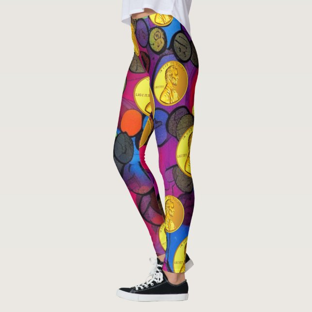 Lucky Pennies Leggings (Left)