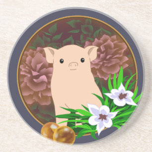 Lucky Pig Coaster