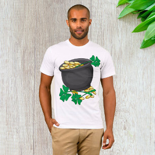 Lucky Pot of Gold Mens T-Shirt