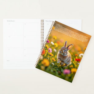 Lucky Rabbit Foot Calendar Planner