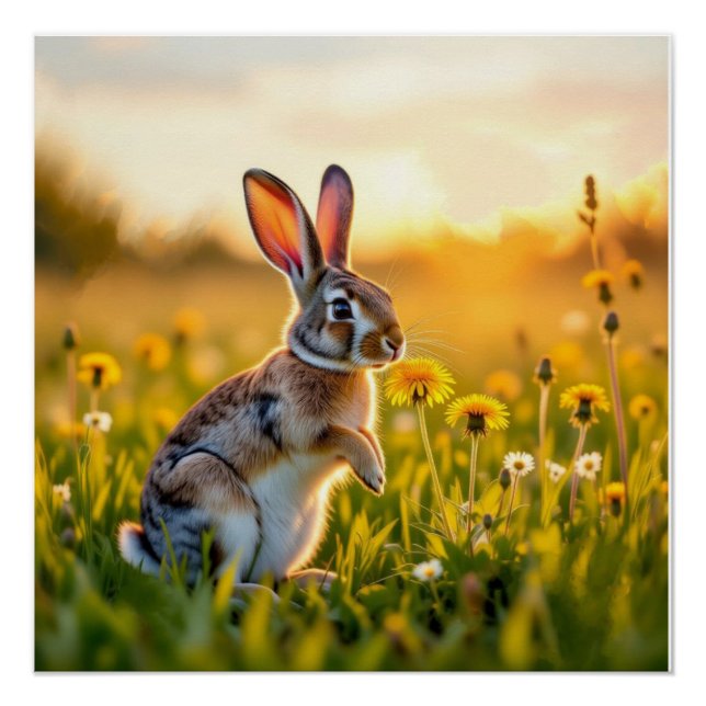 Lucky Rabbit Foot Poster (Front)