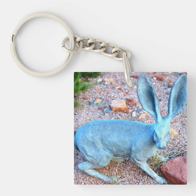 lucky rabbit keychain (Front)