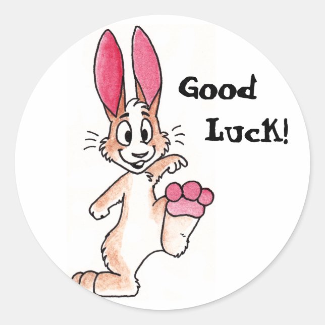 Lucky Rabbit Stickers (Front)
