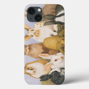 Lucky rabbits iPhone 13 case
