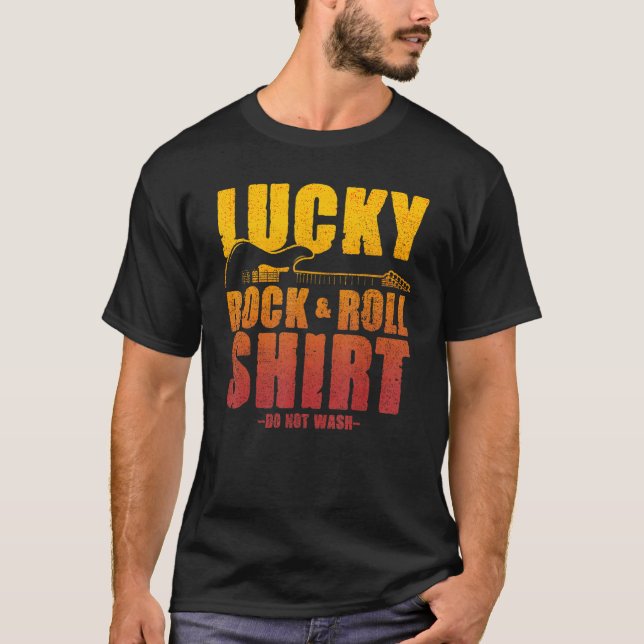 Lucky Rock And Roll T-Shirt (Front)