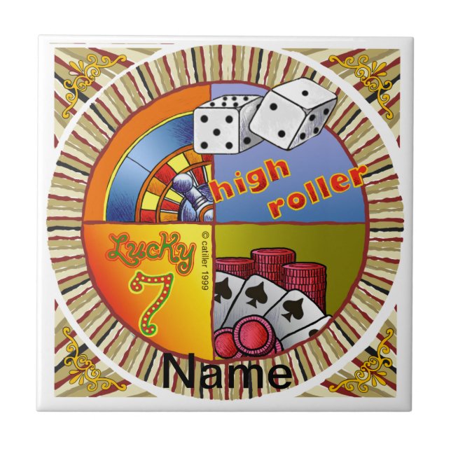 Lucky Roulette Tile (Front)