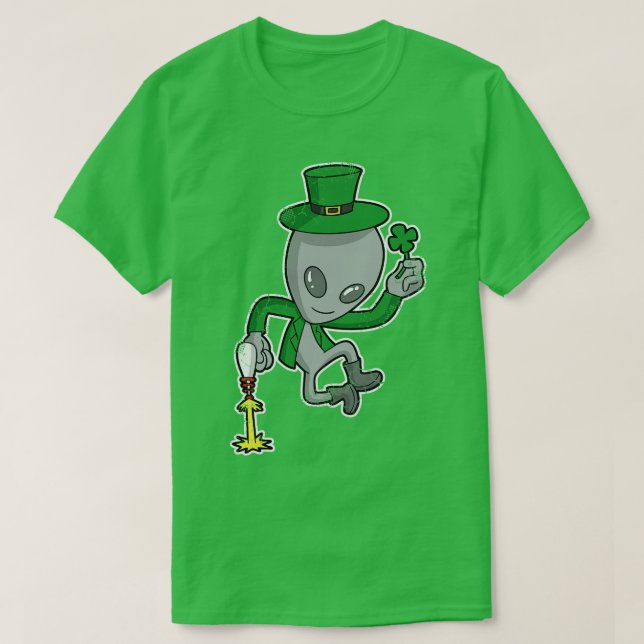 Lucky s  Irish St Patricks Day T-Shirt (Design Front)