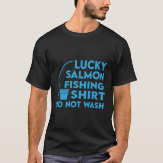 Lucky Salmon Fishing Pacific Sockeye Fish T-Shirt