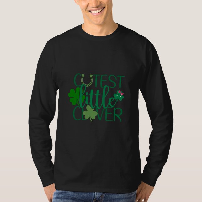 Lucky Saurus Rex – St. Patrick’s Day Dinosaur T-Shirt (Front)