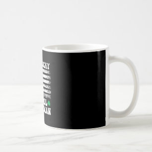 Lucky School Custodian St Patricks Day Coffee Mug