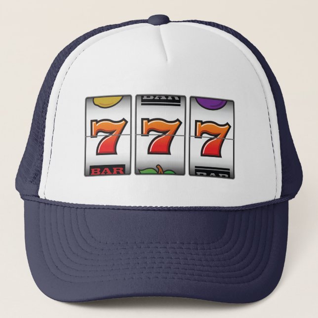 Lucky Sevens Jackpot Slots Hat (Front)