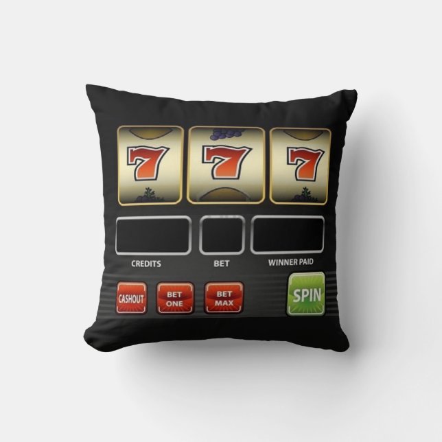 Lucky Sevens Pillow (Front)