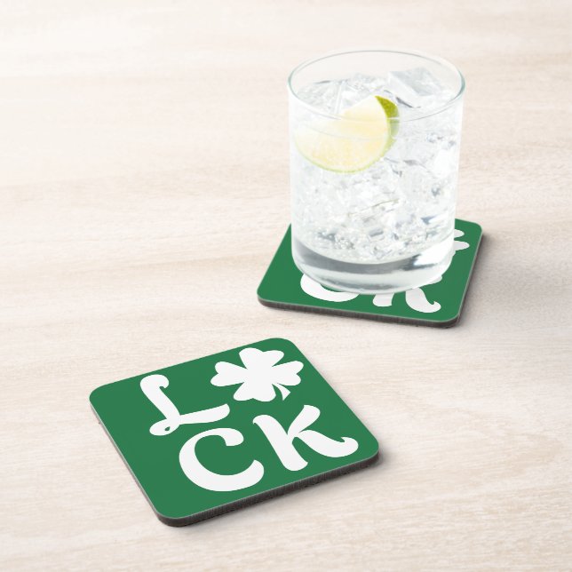 Lucky Shamrock Coaster (Right Side)