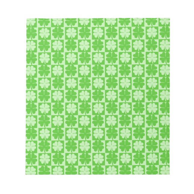 Lucky Shamrock Notepad (Front)