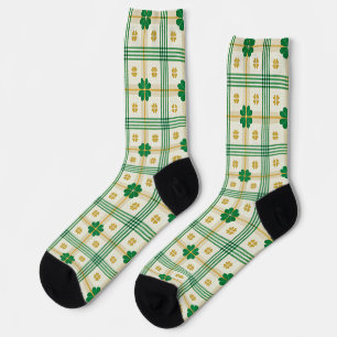 Lucky Shamrock St. Patrick’s Day Socks