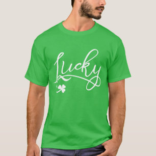 Lucky Shamrock St Patricks Day Irish T-Shirt