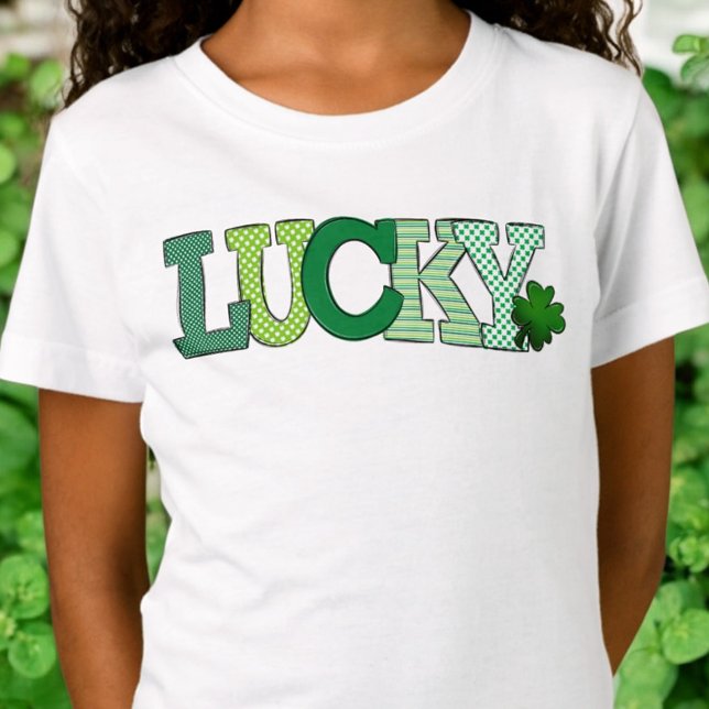 Lucky Shamrock St Patrick's Party T-Shirt (Creator Uploaded)
