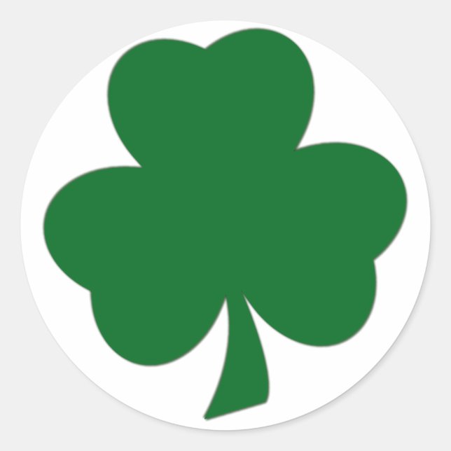 Lucky Shamrock Stickers (Front)