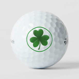 Lucky Shamrock Taylor Made TP5 Golf Balls