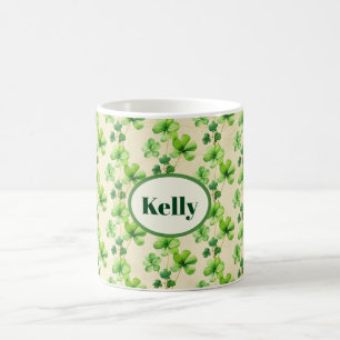 Lucky Shamrocks St. Patrick's Day Coffee Mug