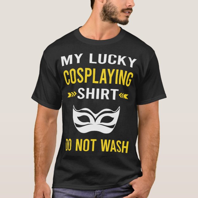 Lucky Shirt Cosplaying Cosplay Cosplayer (Front)