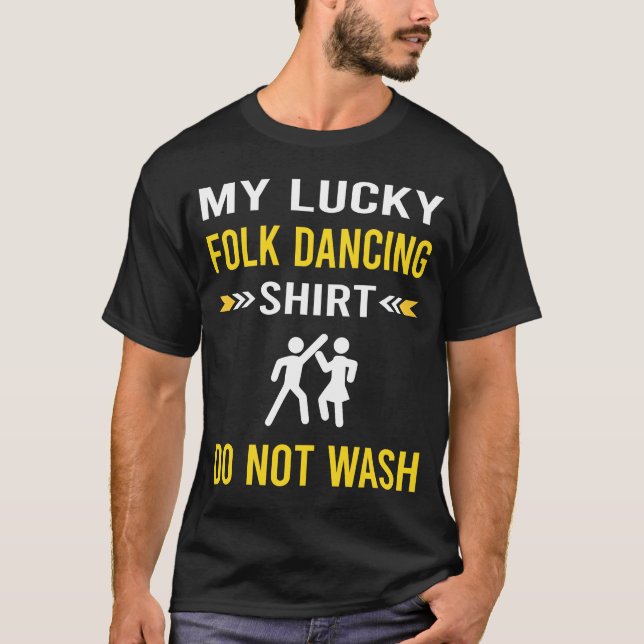 Lucky Shirt Folk Dancing Dance Dancer (Front)