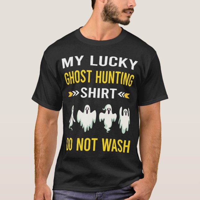 Lucky Shirt Ghost Hunting Paranormal (Front)