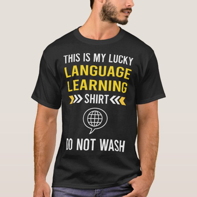 Lucky Shirt Language Learning (Front)