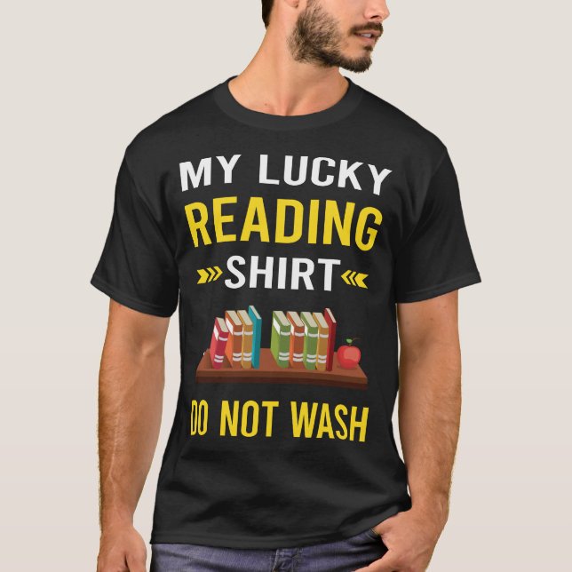 Lucky Shirt Reading Book Books (Front)